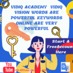 VidIQ Academy Key words Create A Powerful Online Presence